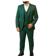 Terno COMPLETO com Paletó calça e COLETE Modelo Italiano Conforto Promoção