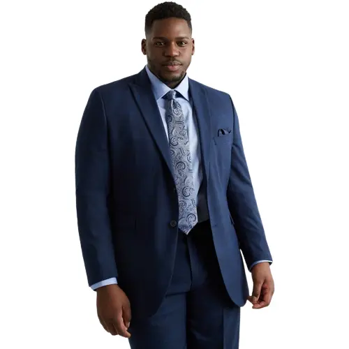 Terno Masculino Social Plus Size completo com paletó e calça