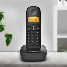 Telefone Sem Fio Intelbras TS2510 Identificador de Chamadas Expansível Até 6 Ramais Original Com NF