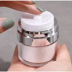 Creme Frasco de Gel Desodorante Pump Acrílico à Vácuo Pressão