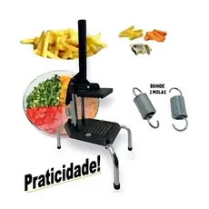 Picador Cortador Fatiador Legumes Fruta Batata Palito Tomate Visalux