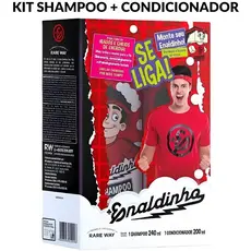 Kit Banho Infantil Enaldinho Shampoo 240 ml e Condicionador 200 ml Rare Way