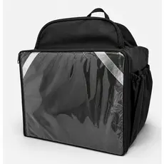 Mochila Bag Térmica Bolsa Motoboy PRETA Entrega Pizza Lanches 45l s/L