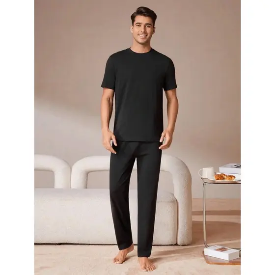 Calça Masculina Algodão Pijama Confortável - Slim Fitness