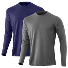 Kit com 2 Camisetas Térmica Proteção Solar UV 50+ Masculina Quentinha Segunda Pele Protege do Frio