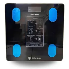 Balança Digital Display LCD Bioimpedância 180kg Com Aplicativo Bluetooth