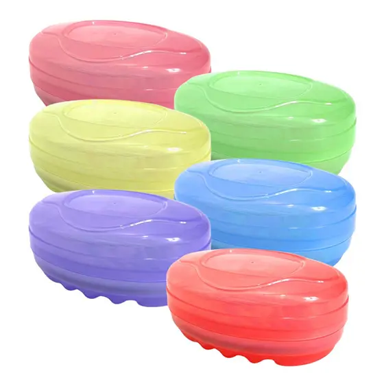 Kit 12 Saboneteira Plus Plástico Coloridas Para Banheiro Pacote