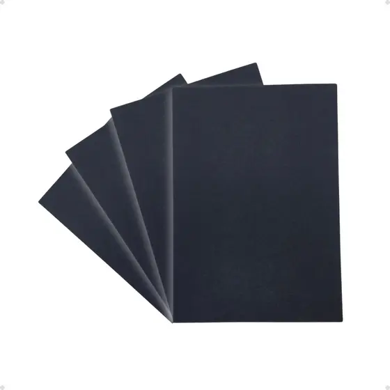 Papel Diplomata Preto 180g A4 10 - 100 Folhas Color Plus Masterprint