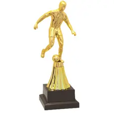 Troféu De Campeão Futebol Jogador Futsal Society 22 Cm