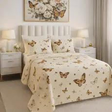 Kit Cobre Leito Colcha Solteiro Casal Queen King Cobre Leito Com Lindos Portas Acabamento em Bainha