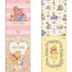 Agenda Planner Grampeado Pooh 90g/m² 2027 tilibra