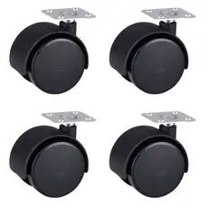Rodinhas Para Móveis 30mm Pequenas - 4 Peças