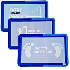 Tapete Banheiro Infantil Antiderrapante 60x40cm – Engraçado, Decorativo e Seguro!