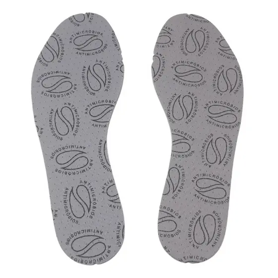 3 Pares de Palmilhas Anti Bacteriana, Anti Odor, Fina Leve 120