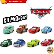 Kit McQueen 3/6/8 Carrinhos Filme Carros Colecionável Premium