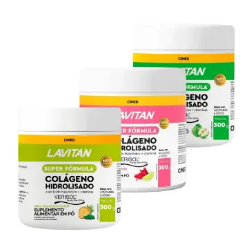 Lavitan Colágeno Hidrolisado Verisol Com 3 Sabores 300g