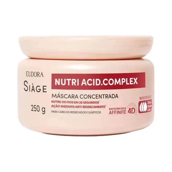 Máscara Capílar Eudora Siàge Nutri Acid.Complex 250g