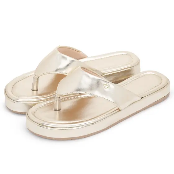 Chinelo Tamanco FlatForm Feminino Macerata Confortável Estilo e Conforto Ref: 016