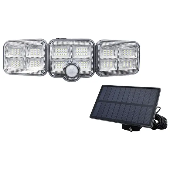 Luminária LED Externa Econômica e Ecológica com Luz Inteligente para Quintais e Fachadas