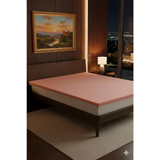 Espuma sob medida d33 para colchão de casal firme pillow top almofada 188 x 138 x 5cm