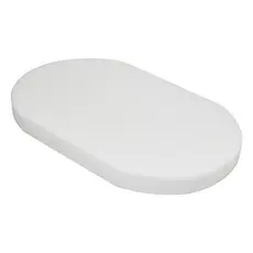 Espuma sob medida 70cm x 40cm x 5cm Colchão de Moisés Berço Trocador Oval Redondo Ninho para Bebês