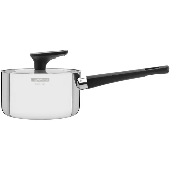 Panela Tramontina Inox Corpo Triplo Grano Baquelite 16cm