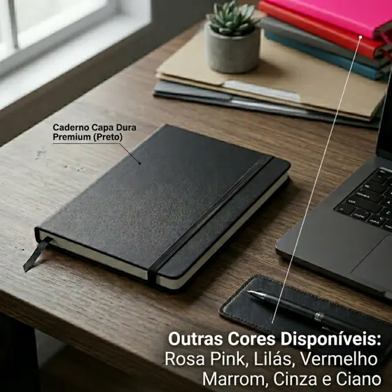 Kit com Até 3 Caderno Moleskine Capa Dura Bloco Emborrachado Original Pautado Notebook Sketchbook