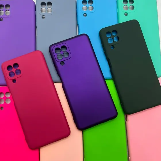 Capa Para Galaxy A22 4G / M22 / M32 - Capa + Pelicula 3D ou So 1 Capinha Aveludada