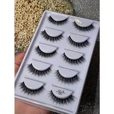Cílios Postiços 5 pares E01 E21