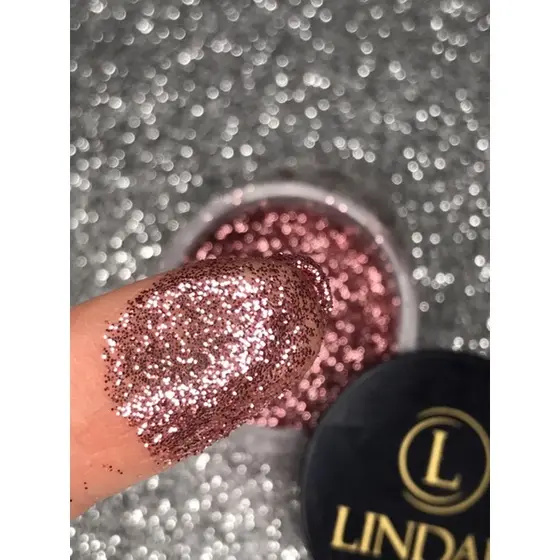 Glitter Lindali 194 rose fino e delicado