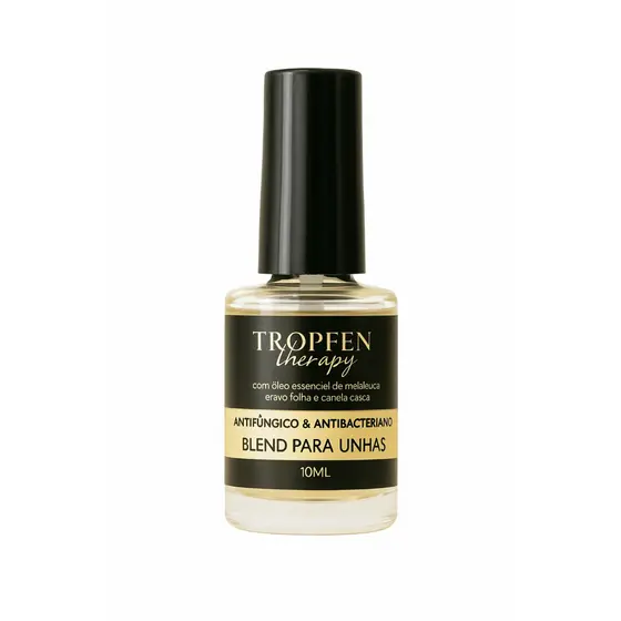 Base de Unha Fortalecedor Antifúngico com Óleo Essencial de Melaleuca, Cravo e Canela - 10mL