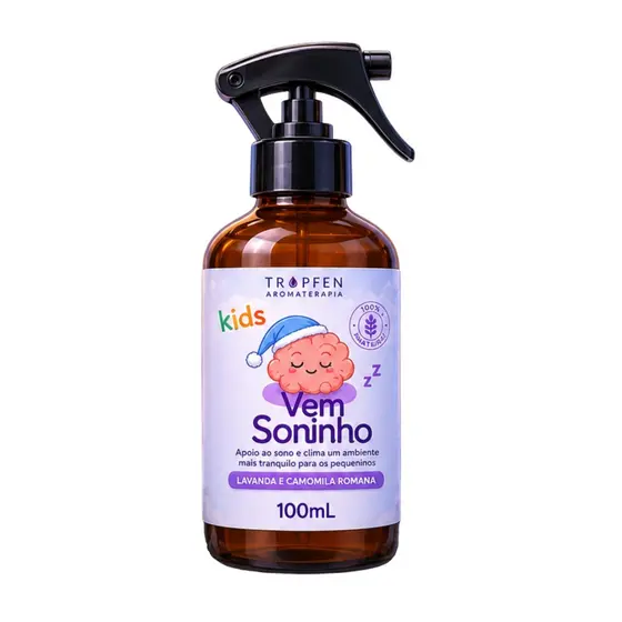 Aromatizador Spray de Ambiente Infantil Vem Soninho Aromaterapia 100ml -  Lavanda e Camomila