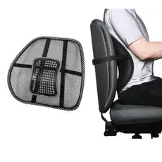 Suporte Apoio Lombar Encosto Ergonômico Cadeira Banco Carro BAZAR GOLDEN