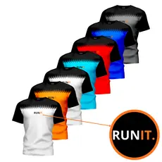KIT 7 Camisas Camisetas Masculina Slim Fit P/Academia Corrida Confortável Tamanhos Especial