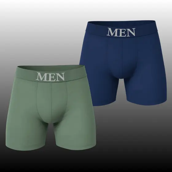 Kit até 6 Cuecas Boxer Masculina Conforto Cores Variadas Promoção