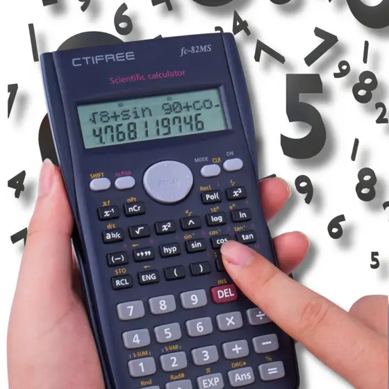 Calculadora Cientifica P/ Escola e Faculdade Escritorio Equipamentos Escolar C/ 240 Funções