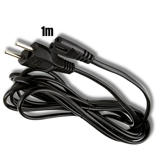 Cabo de Energia 2.5a Monitor Tv Ps3 Ps4 Multiuso Marmita Eletrica Monitor 1.5M
