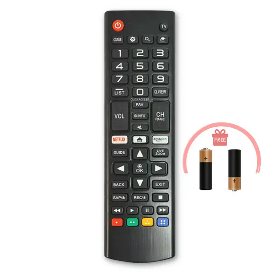 Controle Universal para TV LG Compatível com Modelos LCD, LED e Plasma
