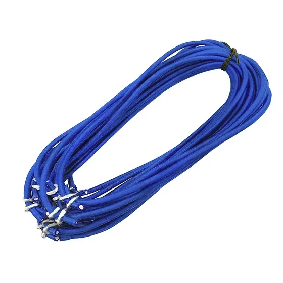 Kit 30 Unidades Elástico Extensor Azul Para Lonas e Capas de Piscina