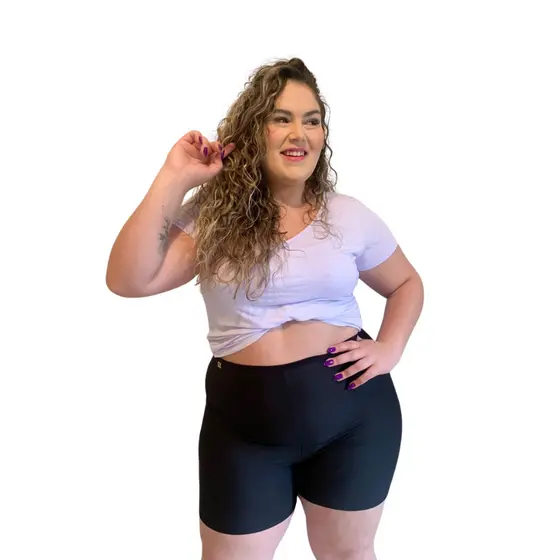 Kit 4 Shorts Segunda Pele Plus Size não assar pernas Calcinha Anti assadura Usar Com Saia/vestido Não marca