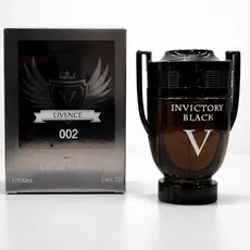 Perfume Masculino Importado Black - 002 Fragancia Marcante Presente Dia dos Pais