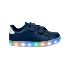 Tênis Infantil Masculino Com Led Casual Moderno Confortável Novo