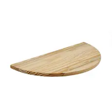 Tabua Meia Lua de Pinus Bolacha Decoração Queijo Frios artesanato mesa posta sousplat