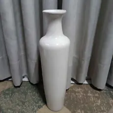 Vaso de Chão Grande decorativo de cerâmica modelo classico off white ou Marrom Cappuccino