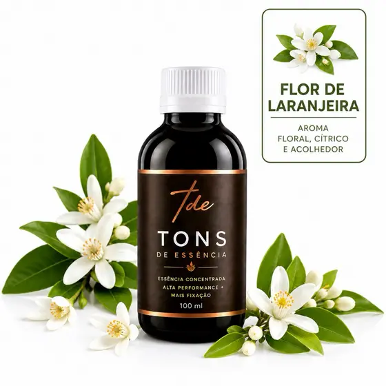 Essência concentrada Flor de Laranjeira lipossoluvel 100 ML