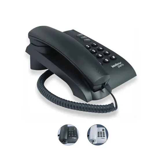 Telefone Fixo Intelbras Pleno Sem Chave de Bloqueio
