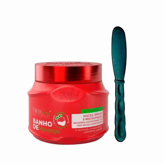 Mascara Banho de Verniz Morango Forever Liss 250g