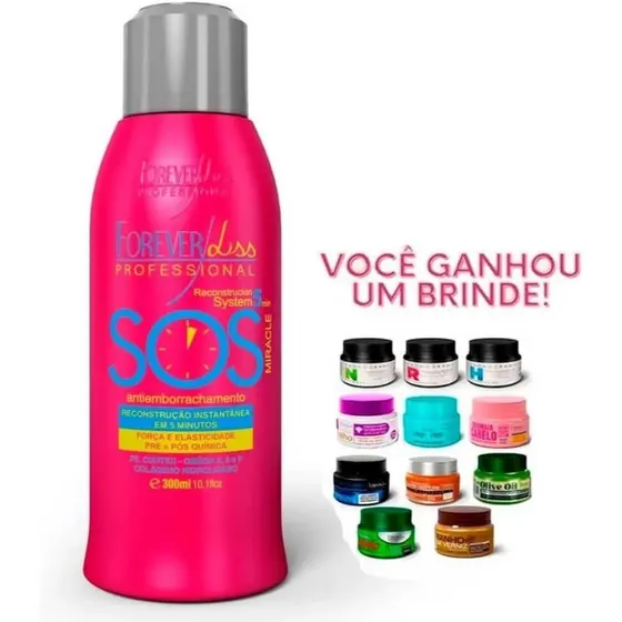Reconstrutor SOS Antiemborrachamento 300ml Forever Liss
