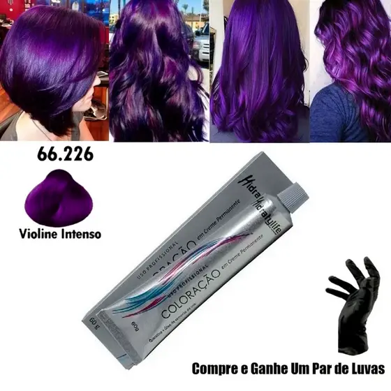 Tinta Coloração de Cabelo Violine 66.226 Hidraty Mairibel