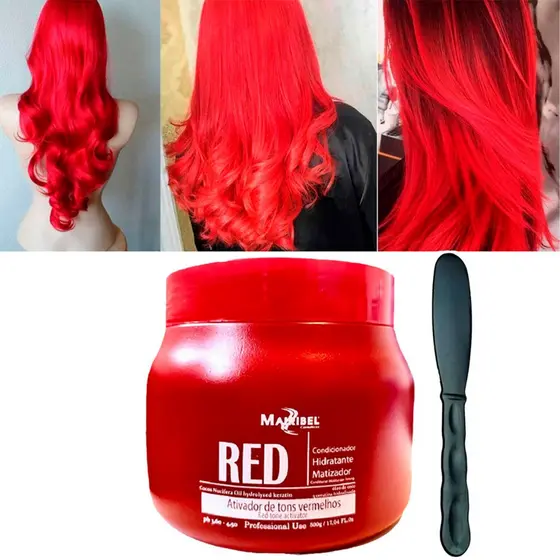 Mascara Matizadora Red 250g Mairibel 250g Cor: Vermelho
